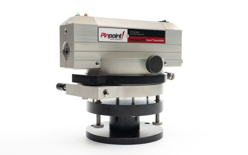 laser alignment- systems-Pinpoint-laser-on-rotational-mount